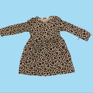 H&M toddler dress Leopard print